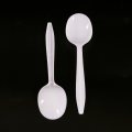 White Color Disposable Plastic PS Knife Spoon Fork