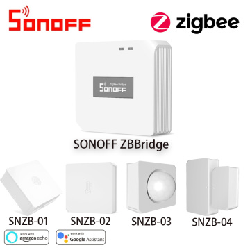 SONOFF SNZB ZigBee Wireless Switch Sensor Detector ZigBee EWelink Remote Controller Automation Modules Work With SONOFF ZBBridge