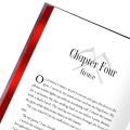 Custom Novel Hardcover Books with Sprayed Edges