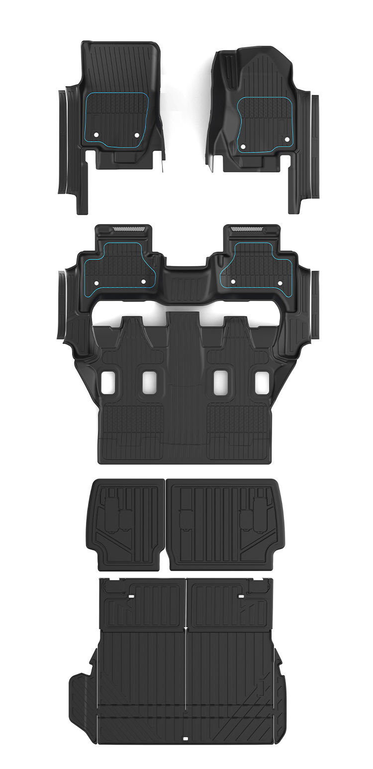 Lexus GX550 7-Seater Version Floor Mats_03