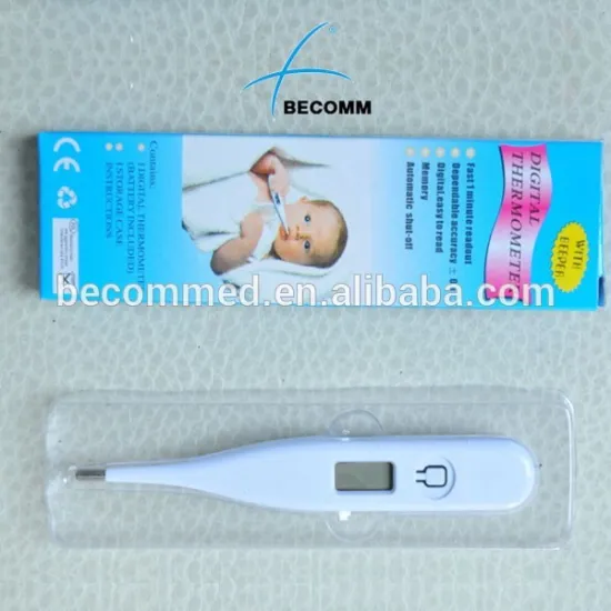 Digital clinical thermometer