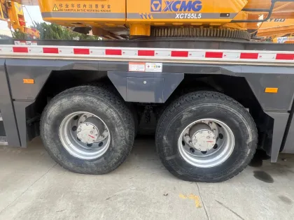 Used mobile crane truck XCT55L5 XCMG truck crane