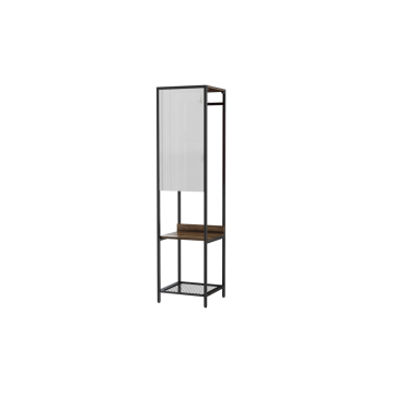 Rack en tissu Nilomi avec miroir