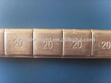 stick-on balance weight for truck wheel rims