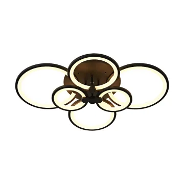 Smart Alexa WiFi Ceiling Lamp - 36W LED Dimmable Multi-Color with Bluetooth Speakers