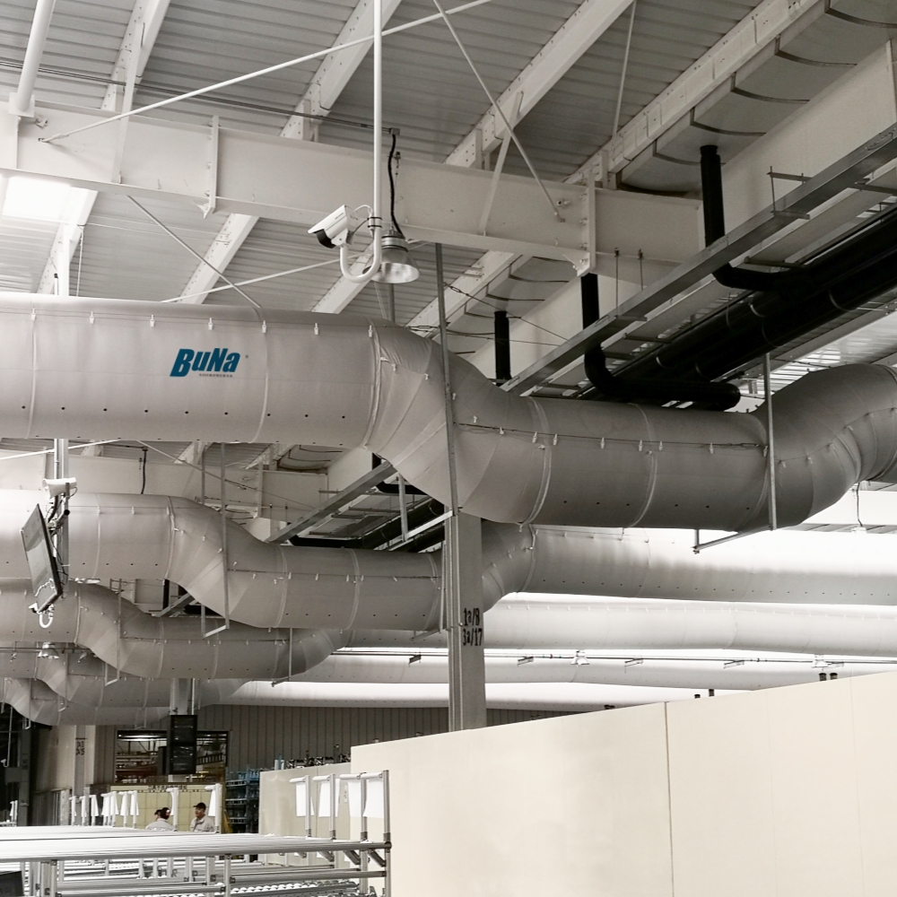 Fabric Duct Air Supply Advantages