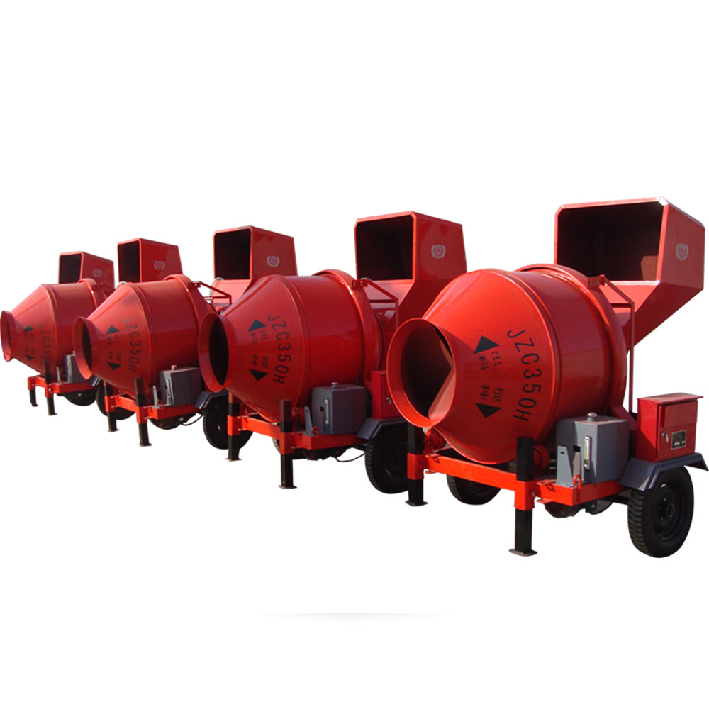 Mini hydraulic 350 concrete mixer machine price