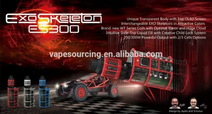 2017 mod vaping Wismec EXO Skeletons ES300/ EXO Skeletons ES300/ Wismec ES300