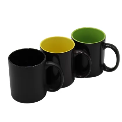 11oz Black Magic Color Changing Sublimation Mug Cup