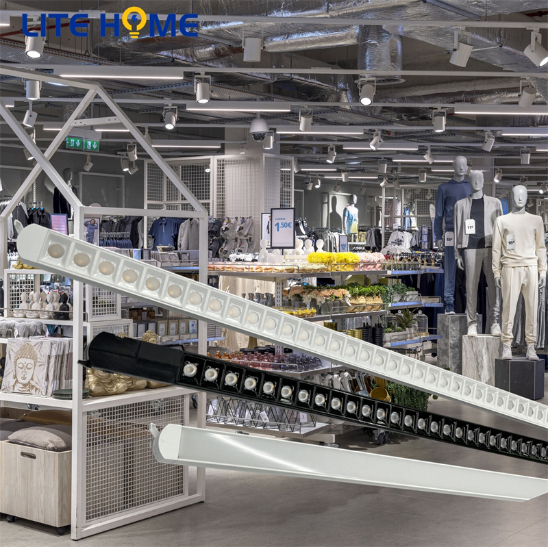 Rectangular Track Lighting Rail Lighting 20w Rectangle Led Linear Track Light, High Quality Rail ...