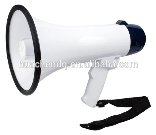 20w handy colorful loud speaker with siren+music+speaker