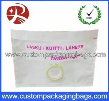 Custom Packaging Bags Packing List Envelope