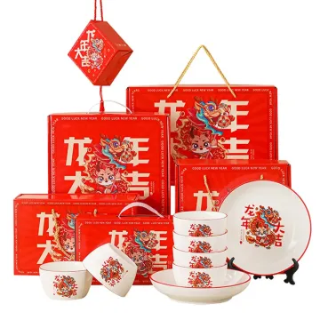 Dragon Year Ceramic Dinner Set