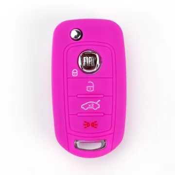 Hot sale fiat 500 key replacement fob silicone