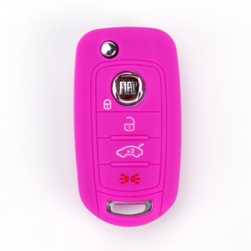Hot sale fiat 500 key replacement fob silicone