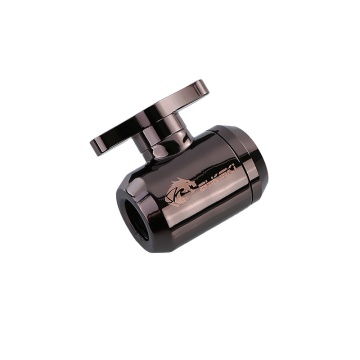 Ajuste de la válvula de agua del interruptor del pulgar de Bykski, hilo masculino G1/4, 6 colores, B-DV-CEV2