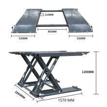 Scherenauto Lift für die Hausgarage