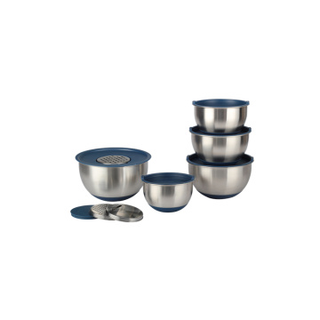 Kitchen Accessories Dinnerware Stainless Steel Mixing Bowls