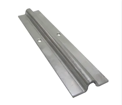 16mm 20mm shape galvanized sliding gate track