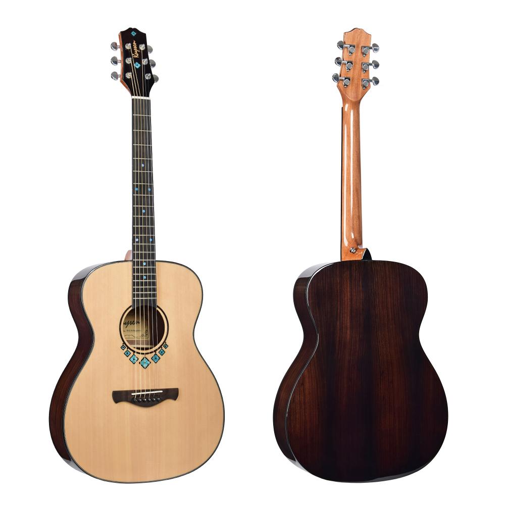 Kaysen Guitar K C19 Solid Top Acoustic Guitar 2