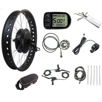 Electric Fat Bike Motor Wheel Kits 72V 3000W