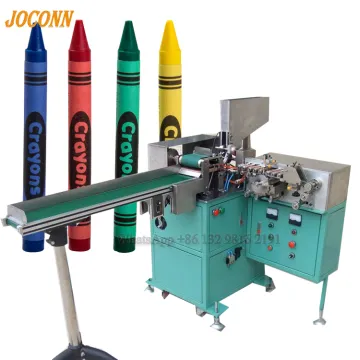 High Capacity Crayon Labeling Machine with Glue