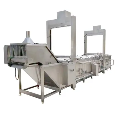Meat and Vegetable Blanching and Steaming Machine