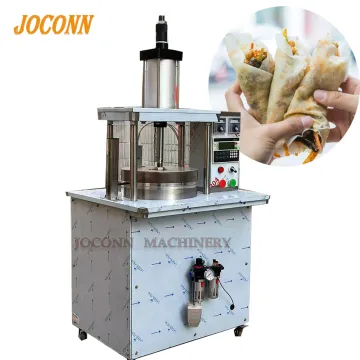 Automatic Commercial Dough Press Cooking Machine for Roast Duck Cake and Flat Bread