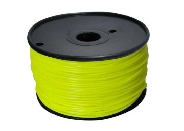Yellow 3.0mm Pc Filament , 3d Printer Material Material For Makerbot / Up 3d Printer