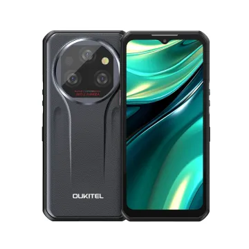 Oukitel WP39 Rugged Android 14 Smartphone with 6.60\" FHD+ Display, 64MP Camera, 11000mAh Battery, 24GB+256GB Storage