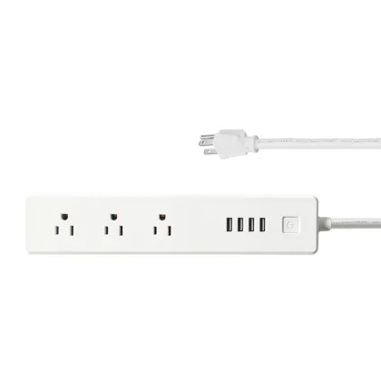 Smart Home Power Strip Compatible with Amazon Alexa Echo and Google Home Wifi Smart Power Strip