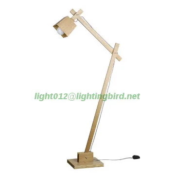 Creative  Indoor Wooden Floor Lamp
