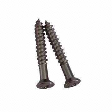 Oval head tapping screws, Ni plating