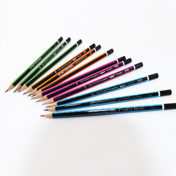 Black HB Pencil with Black Coating