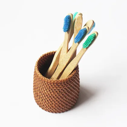 ECO Bamboo Toothbrush Personalized Custom Bamboo Toothbrush