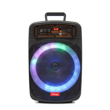 FS-W98 OEM ODM 8 Inch Big Audio Mobile Speakers with Mic Remote and Subwoofers