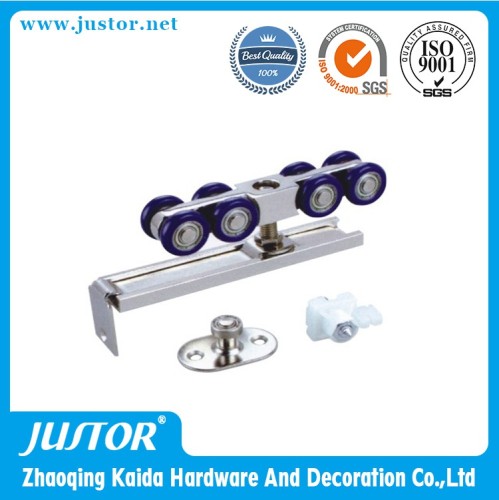 Wholesale sliding wooden door fittings hanging wheel and roller JU-YML003 of various material