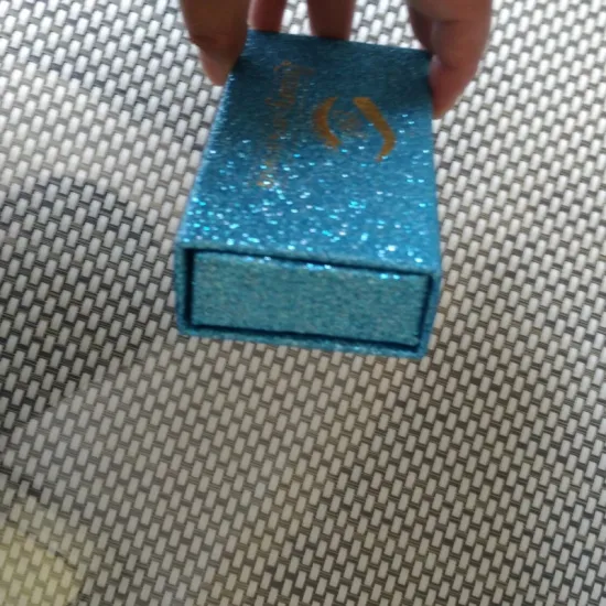 Custom logo printed eyelash packaging