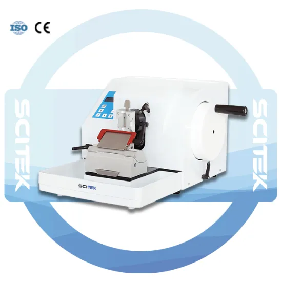 SCITEK Semi-Automatic Microtome: A Precise Rotary Microtome for Laboratory Use Ranging 0.5 to 100 Microns