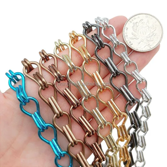 Aluminum Double Hook Stainless Steel Decorative Curtain Metal Screen