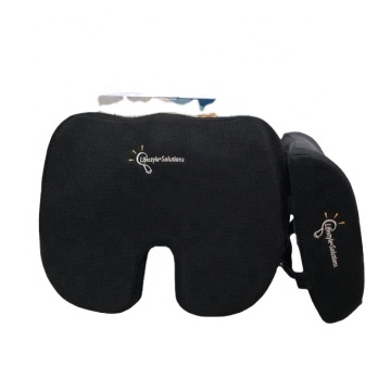 Gel Infused Seat/Back Cushion -Lower Back Pain Relief