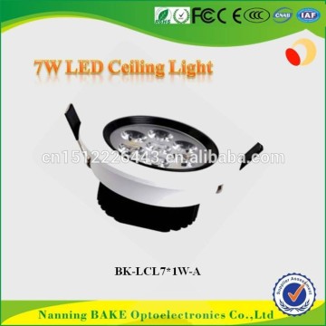 Hot selling low power consumption 7w led ceiling lamp