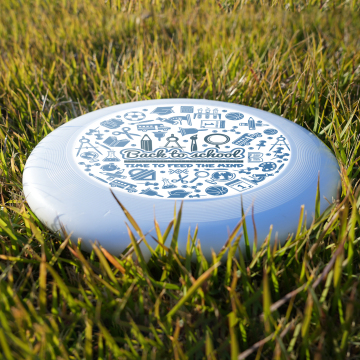 Classe di competizione PE Frisbee: 175G Disco volante Ultimate con logo personalizzato