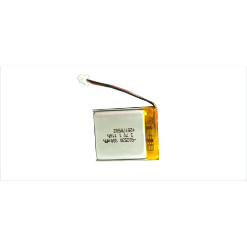 502530 충전식 리튬 폴리머 드론 배터리 3.7V 300mAh