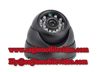 Sony ccd 600tvl Audio IR Dome camera for bus/vehicle/car