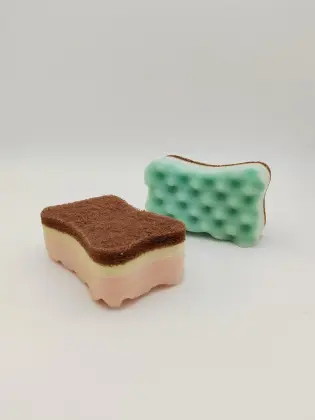 Scrubbing Sponge Non-Scratch Sponge Scrubber