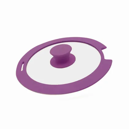 22cm Silicone Cookware Parts - Glass Silicone Pot Cover Lid