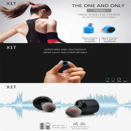 X1T Tws Bluetooth Earphone With New Technology