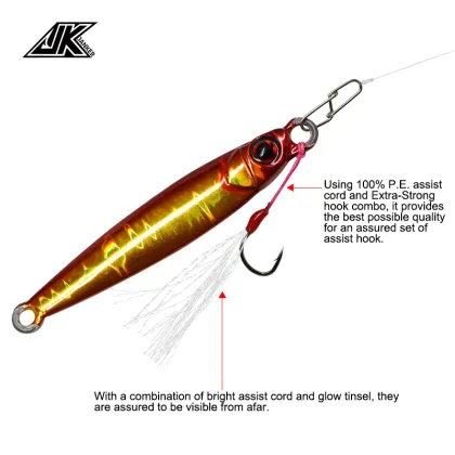 Mustad Freshwater Saltwater Fishing Hook Set for JK Fishing MAP