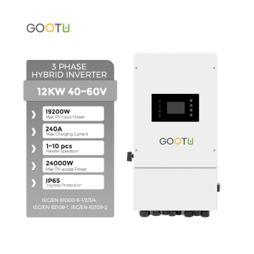 12KW ハイブリッド三相ソーラーインバーター並列